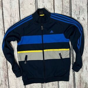 Adidas Track Jacket Sportswear Zip Up Running Soccer Athletic Jacket